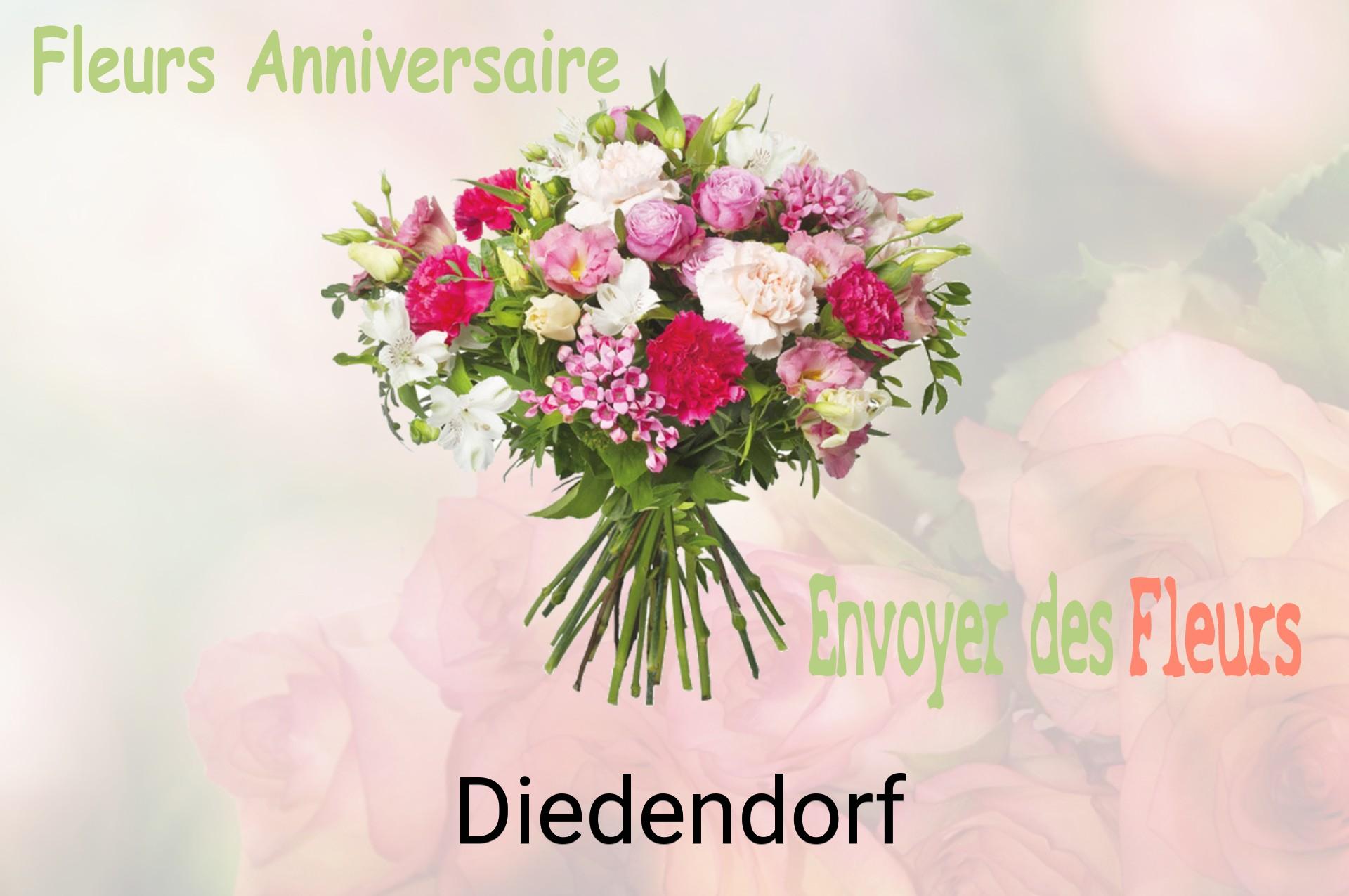 Bouquet de fleurs d’anniversaire livré à Diedendorf